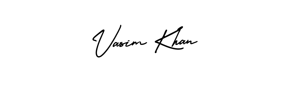 Check out images of Autograph of Vasim Khan name. Actor Vasim Khan Signature Style. AmerikaSignatureDemo-Regular is a professional sign style online. Vasim Khan signature style 3 images and pictures png