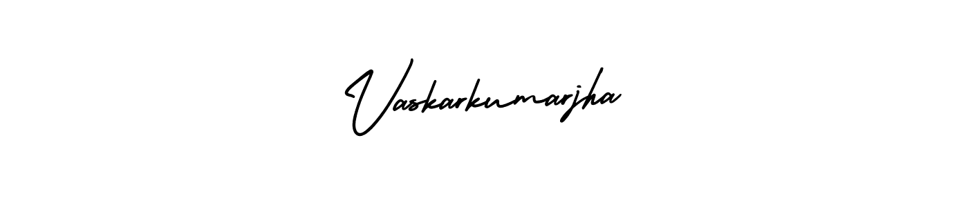 Make a beautiful signature design for name Vaskarkumarjha. Use this online signature maker to create a handwritten signature for free. Vaskarkumarjha signature style 3 images and pictures png