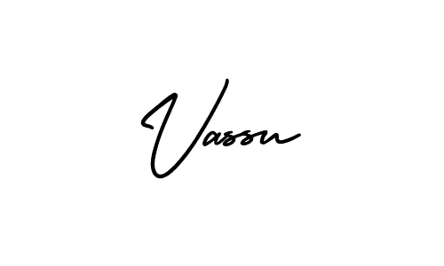 How to make Vassu signature? AmerikaSignatureDemo-Regular is a professional autograph style. Create handwritten signature for Vassu name. Vassu signature style 3 images and pictures png