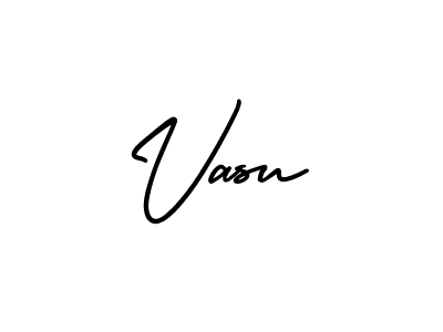 It looks lik you need a new signature style for name Vasu. Design unique handwritten (AmerikaSignatureDemo-Regular) signature with our free signature maker in just a few clicks. Vasu signature style 3 images and pictures png