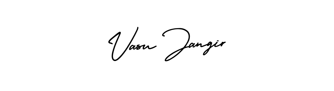 Also we have Vasu Jangir name is the best signature style. Create professional handwritten signature collection using AmerikaSignatureDemo-Regular autograph style. Vasu Jangir signature style 3 images and pictures png