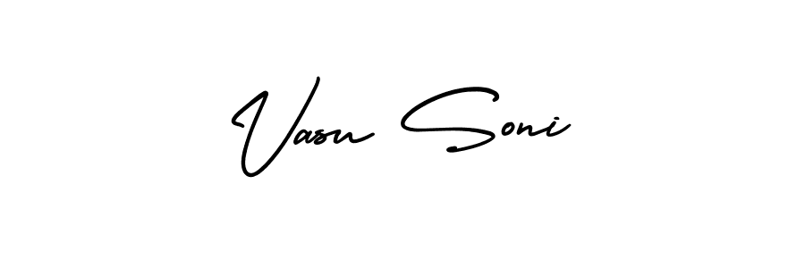 if you are searching for the best signature style for your name Vasu Soni. so please give up your signature search. here we have designed multiple signature styles  using AmerikaSignatureDemo-Regular. Vasu Soni signature style 3 images and pictures png