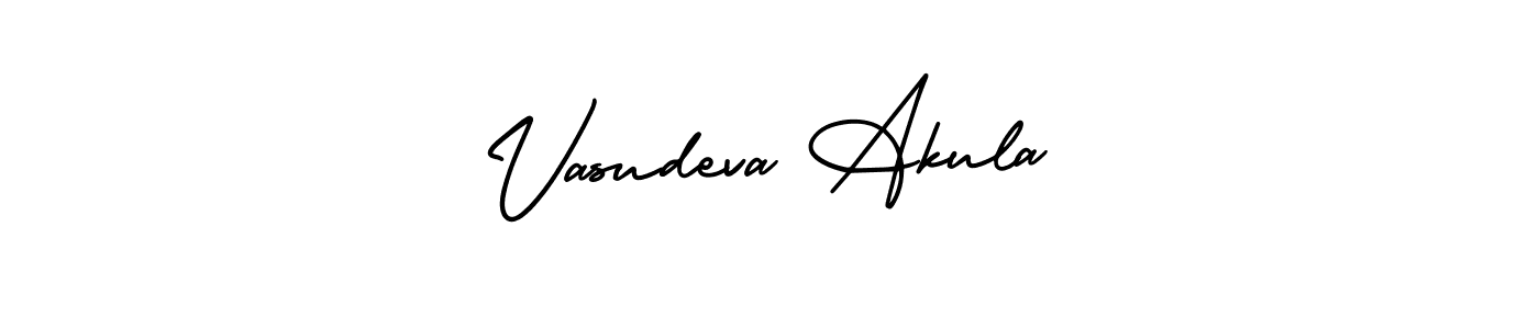 Best and Professional Signature Style for Vasudeva Akula. AmerikaSignatureDemo-Regular Best Signature Style Collection. Vasudeva Akula signature style 3 images and pictures png