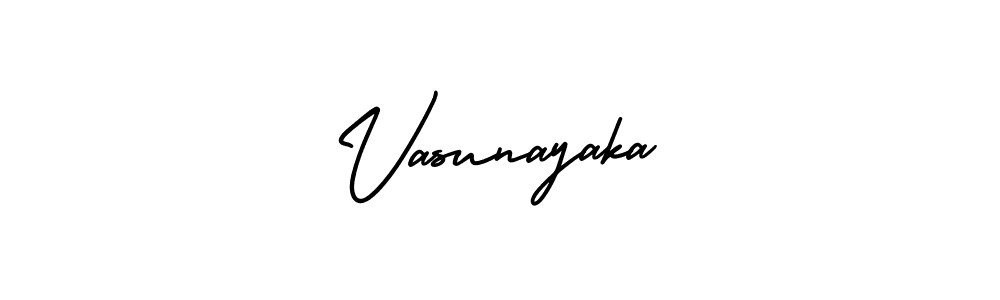 Also You can easily find your signature by using the search form. We will create Vasunayaka name handwritten signature images for you free of cost using AmerikaSignatureDemo-Regular sign style. Vasunayaka signature style 3 images and pictures png