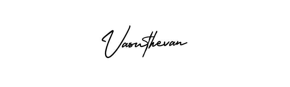 Make a beautiful signature design for name Vasuthevan. With this signature (AmerikaSignatureDemo-Regular) style, you can create a handwritten signature for free. Vasuthevan signature style 3 images and pictures png