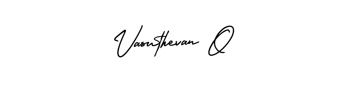 Use a signature maker to create a handwritten signature online. With this signature software, you can design (AmerikaSignatureDemo-Regular) your own signature for name Vasuthevan O. Vasuthevan O signature style 3 images and pictures png