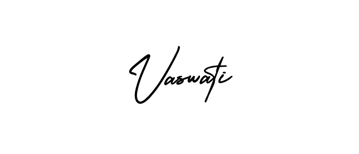 Also You can easily find your signature by using the search form. We will create Vaswati name handwritten signature images for you free of cost using AmerikaSignatureDemo-Regular sign style. Vaswati signature style 3 images and pictures png