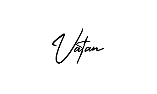 Similarly AmerikaSignatureDemo-Regular is the best handwritten signature design. Signature creator online .You can use it as an online autograph creator for name Vatan. Vatan signature style 3 images and pictures png