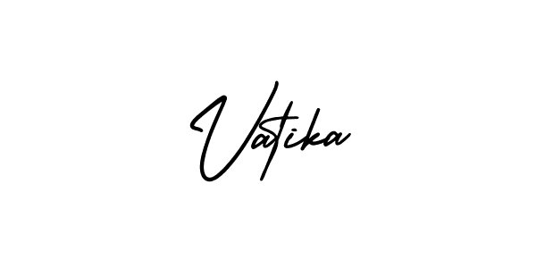 Similarly AmerikaSignatureDemo-Regular is the best handwritten signature design. Signature creator online .You can use it as an online autograph creator for name Vatika. Vatika signature style 3 images and pictures png