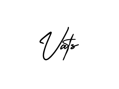 Also we have Vats name is the best signature style. Create professional handwritten signature collection using AmerikaSignatureDemo-Regular autograph style. Vats signature style 3 images and pictures png