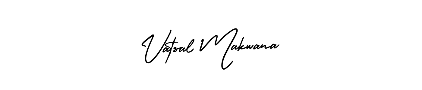 Also You can easily find your signature by using the search form. We will create Vatsal Makwana name handwritten signature images for you free of cost using AmerikaSignatureDemo-Regular sign style. Vatsal Makwana signature style 3 images and pictures png