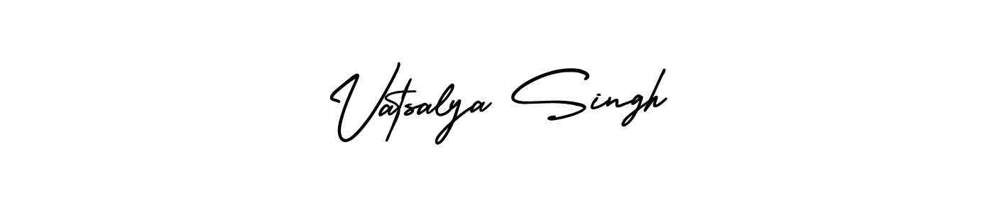 How to Draw Vatsalya Singh signature style? AmerikaSignatureDemo-Regular is a latest design signature styles for name Vatsalya Singh. Vatsalya Singh signature style 3 images and pictures png