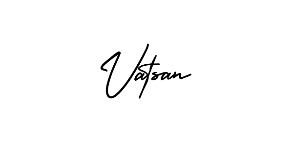 Also You can easily find your signature by using the search form. We will create Vatsan name handwritten signature images for you free of cost using AmerikaSignatureDemo-Regular sign style. Vatsan signature style 3 images and pictures png