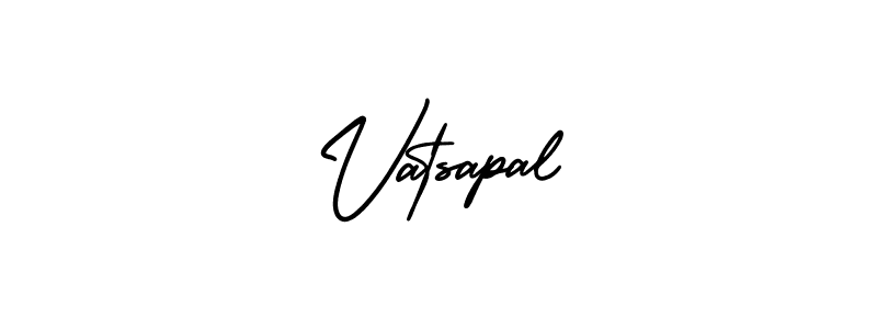 Make a beautiful signature design for name Vatsapal. With this signature (AmerikaSignatureDemo-Regular) style, you can create a handwritten signature for free. Vatsapal signature style 3 images and pictures png