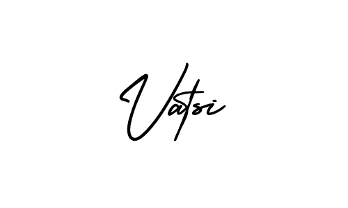 Best and Professional Signature Style for Vatsi. AmerikaSignatureDemo-Regular Best Signature Style Collection. Vatsi signature style 3 images and pictures png