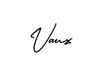 Make a beautiful signature design for name Vaux. Use this online signature maker to create a handwritten signature for free. Vaux signature style 3 images and pictures png