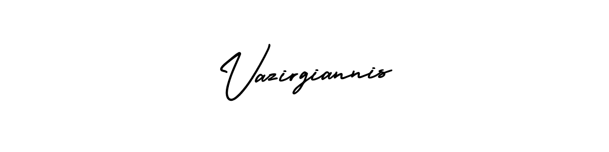 Make a beautiful signature design for name Vazirgiannis. Use this online signature maker to create a handwritten signature for free. Vazirgiannis signature style 3 images and pictures png