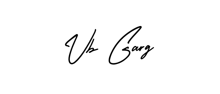 Also You can easily find your signature by using the search form. We will create Vb Garg name handwritten signature images for you free of cost using AmerikaSignatureDemo-Regular sign style. Vb Garg signature style 3 images and pictures png