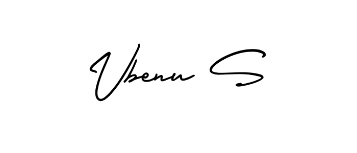 Best and Professional Signature Style for Vbenu S. AmerikaSignatureDemo-Regular Best Signature Style Collection. Vbenu S signature style 3 images and pictures png