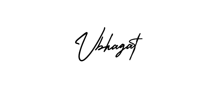 How to Draw Vbhagat signature style? AmerikaSignatureDemo-Regular is a latest design signature styles for name Vbhagat. Vbhagat signature style 3 images and pictures png