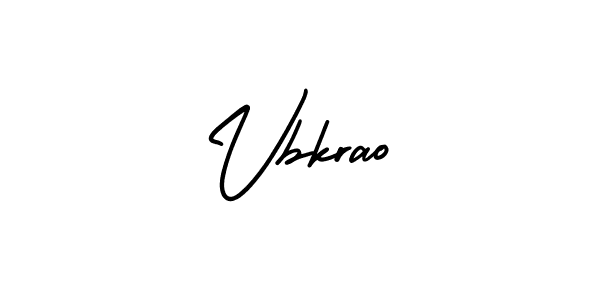 Also You can easily find your signature by using the search form. We will create Vbkrao name handwritten signature images for you free of cost using AmerikaSignatureDemo-Regular sign style. Vbkrao signature style 3 images and pictures png