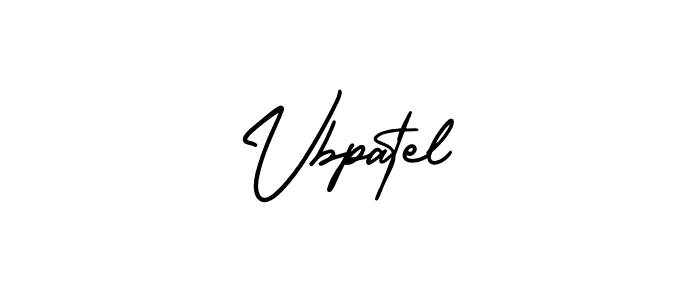 Make a beautiful signature design for name Vbpatel. With this signature (AmerikaSignatureDemo-Regular) style, you can create a handwritten signature for free. Vbpatel signature style 3 images and pictures png