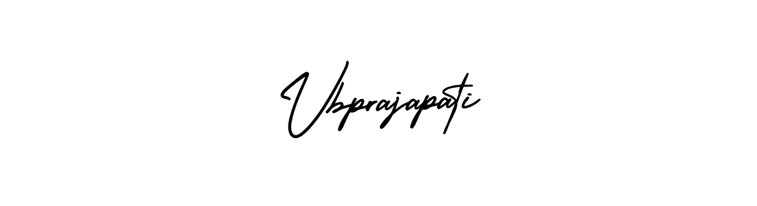 It looks lik you need a new signature style for name Vbprajapati. Design unique handwritten (AmerikaSignatureDemo-Regular) signature with our free signature maker in just a few clicks. Vbprajapati signature style 3 images and pictures png