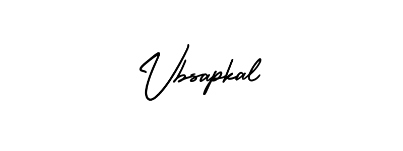 Create a beautiful signature design for name Vbsapkal. With this signature (AmerikaSignatureDemo-Regular) fonts, you can make a handwritten signature for free. Vbsapkal signature style 3 images and pictures png