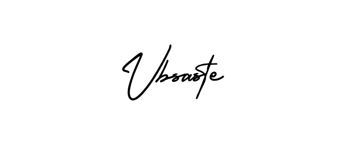 How to Draw Vbsaste signature style? AmerikaSignatureDemo-Regular is a latest design signature styles for name Vbsaste. Vbsaste signature style 3 images and pictures png