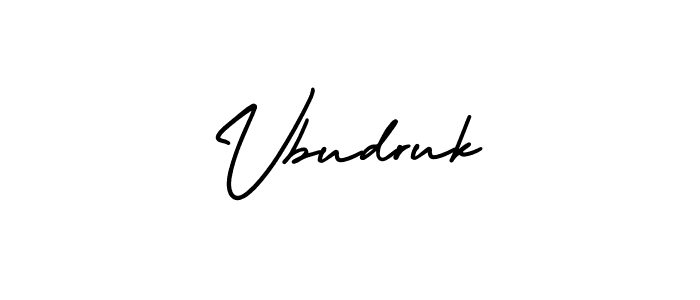Best and Professional Signature Style for Vbudruk. AmerikaSignatureDemo-Regular Best Signature Style Collection. Vbudruk signature style 3 images and pictures png