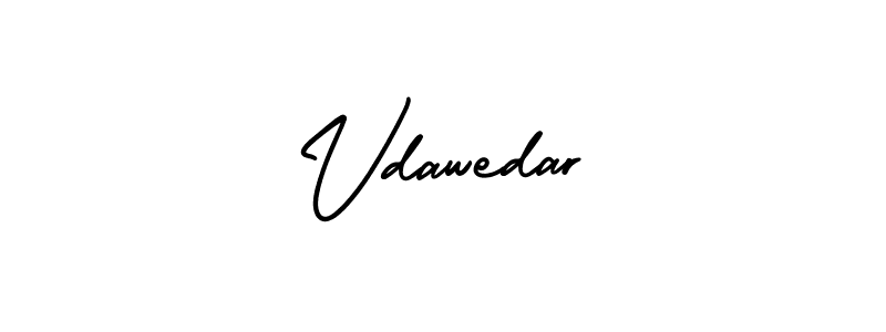 Design your own signature with our free online signature maker. With this signature software, you can create a handwritten (AmerikaSignatureDemo-Regular) signature for name Vdawedar. Vdawedar signature style 3 images and pictures png