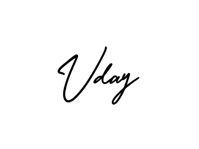 Make a beautiful signature design for name Vday. With this signature (AmerikaSignatureDemo-Regular) style, you can create a handwritten signature for free. Vday signature style 3 images and pictures png