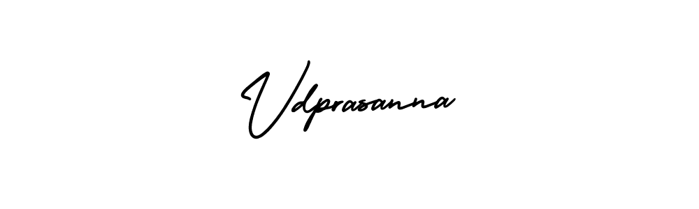 Create a beautiful signature design for name Vdprasanna. With this signature (AmerikaSignatureDemo-Regular) fonts, you can make a handwritten signature for free. Vdprasanna signature style 3 images and pictures png