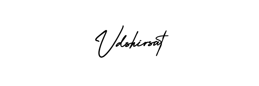 Make a beautiful signature design for name Vdshirsat. With this signature (AmerikaSignatureDemo-Regular) style, you can create a handwritten signature for free. Vdshirsat signature style 3 images and pictures png