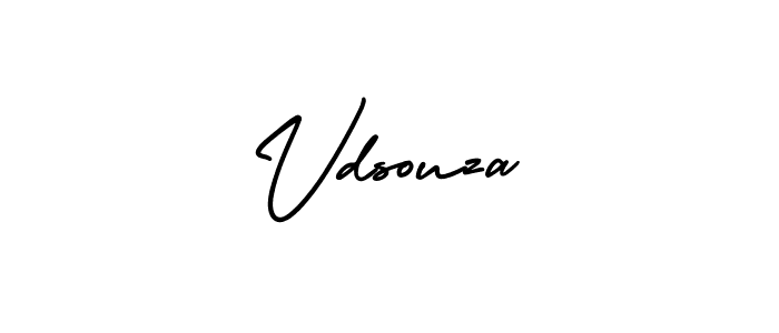 This is the best signature style for the Vdsouza name. Also you like these signature font (AmerikaSignatureDemo-Regular). Mix name signature. Vdsouza signature style 3 images and pictures png