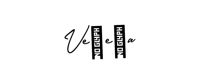 You should practise on your own different ways (AmerikaSignatureDemo-Regular) to write your name (Večeřa) in signature. don't let someone else do it for you. Večeřa signature style 3 images and pictures png