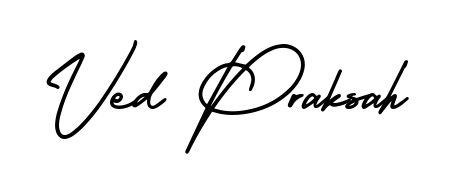 Also we have Ved Praksah name is the best signature style. Create professional handwritten signature collection using AmerikaSignatureDemo-Regular autograph style. Ved Praksah signature style 3 images and pictures png