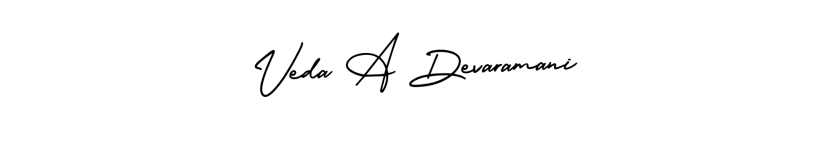 Best and Professional Signature Style for Veda A Devaramani. AmerikaSignatureDemo-Regular Best Signature Style Collection. Veda A Devaramani signature style 3 images and pictures png