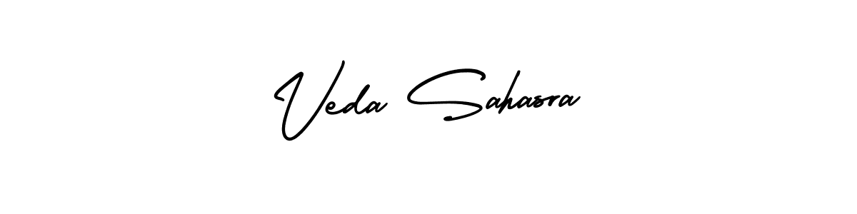 Make a beautiful signature design for name Veda Sahasra. Use this online signature maker to create a handwritten signature for free. Veda Sahasra signature style 3 images and pictures png