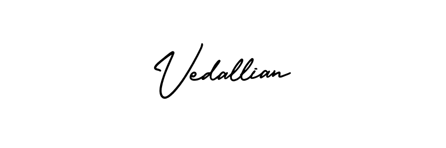 Make a beautiful signature design for name Vedallian. Use this online signature maker to create a handwritten signature for free. Vedallian signature style 3 images and pictures png