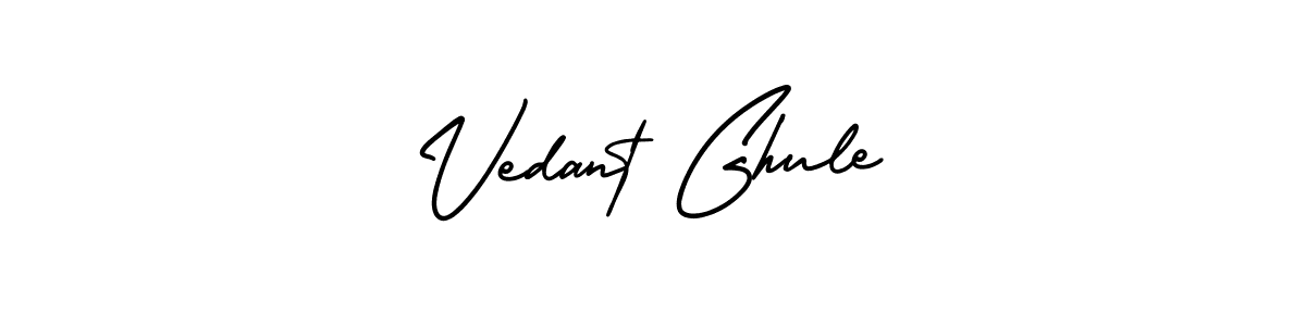 Similarly AmerikaSignatureDemo-Regular is the best handwritten signature design. Signature creator online .You can use it as an online autograph creator for name Vedant Ghule. Vedant Ghule signature style 3 images and pictures png