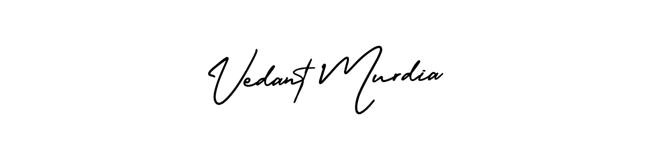 How to Draw Vedant Murdia signature style? AmerikaSignatureDemo-Regular is a latest design signature styles for name Vedant Murdia. Vedant Murdia signature style 3 images and pictures png