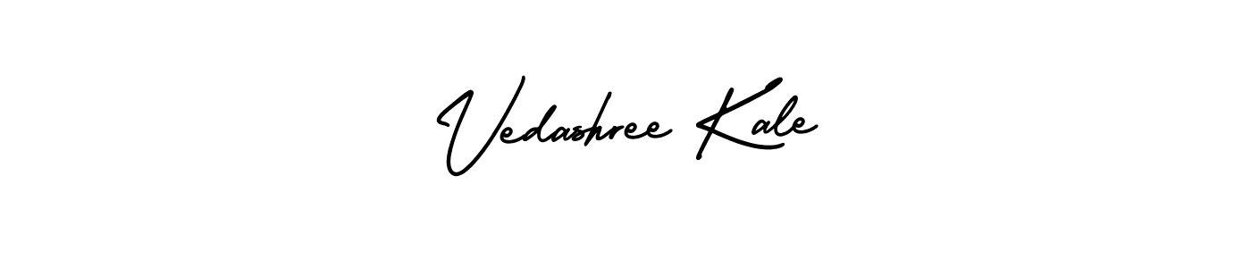 AmerikaSignatureDemo-Regular is a professional signature style that is perfect for those who want to add a touch of class to their signature. It is also a great choice for those who want to make their signature more unique. Get Vedashree Kale name to fancy signature for free. Vedashree Kale signature style 3 images and pictures png