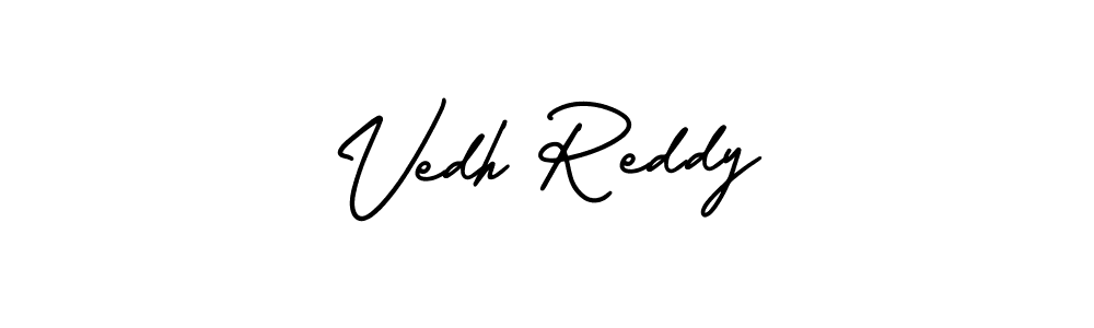 Similarly AmerikaSignatureDemo-Regular is the best handwritten signature design. Signature creator online .You can use it as an online autograph creator for name Vedh Reddy. Vedh Reddy signature style 3 images and pictures png