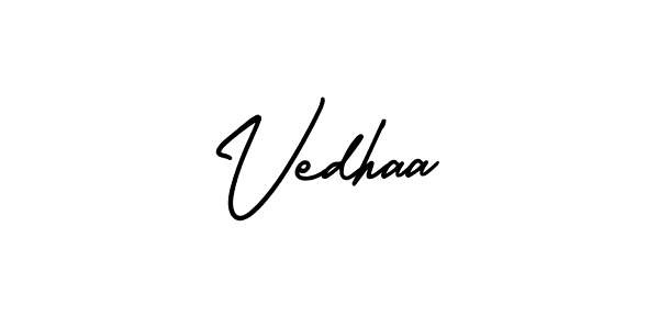 Make a short Vedhaa signature style. Manage your documents anywhere anytime using AmerikaSignatureDemo-Regular. Create and add eSignatures, submit forms, share and send files easily. Vedhaa signature style 3 images and pictures png