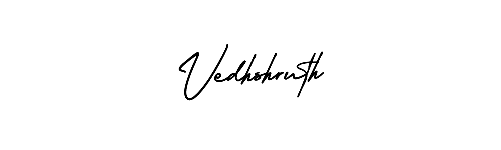 Make a short Vedhshruth signature style. Manage your documents anywhere anytime using AmerikaSignatureDemo-Regular. Create and add eSignatures, submit forms, share and send files easily. Vedhshruth signature style 3 images and pictures png