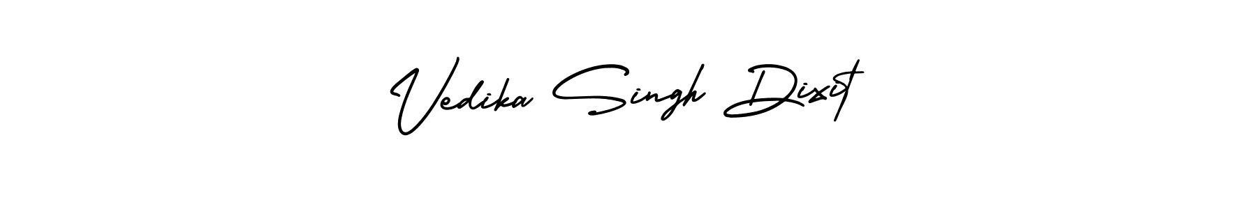 Similarly AmerikaSignatureDemo-Regular is the best handwritten signature design. Signature creator online .You can use it as an online autograph creator for name Vedika Singh Dixit. Vedika Singh Dixit signature style 3 images and pictures png