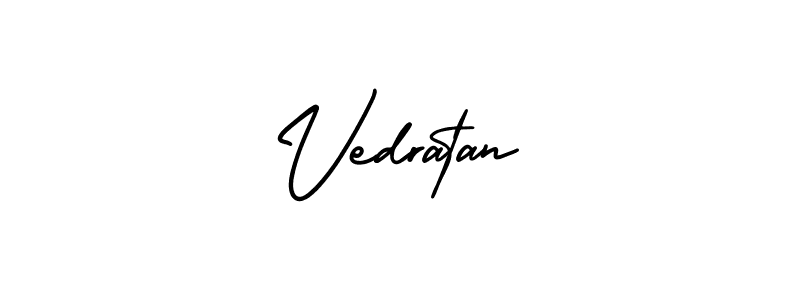 This is the best signature style for the Vedratan name. Also you like these signature font (AmerikaSignatureDemo-Regular). Mix name signature. Vedratan signature style 3 images and pictures png