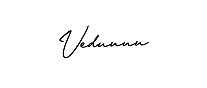 AmerikaSignatureDemo-Regular is a professional signature style that is perfect for those who want to add a touch of class to their signature. It is also a great choice for those who want to make their signature more unique. Get Veduuuu name to fancy signature for free. Veduuuu signature style 3 images and pictures png