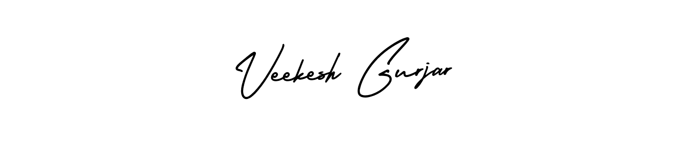 Check out images of Autograph of Veekesh Gurjar name. Actor Veekesh Gurjar Signature Style. AmerikaSignatureDemo-Regular is a professional sign style online. Veekesh Gurjar signature style 3 images and pictures png